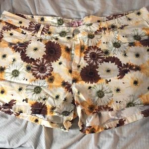 Crystal Vogue Flower Shorts